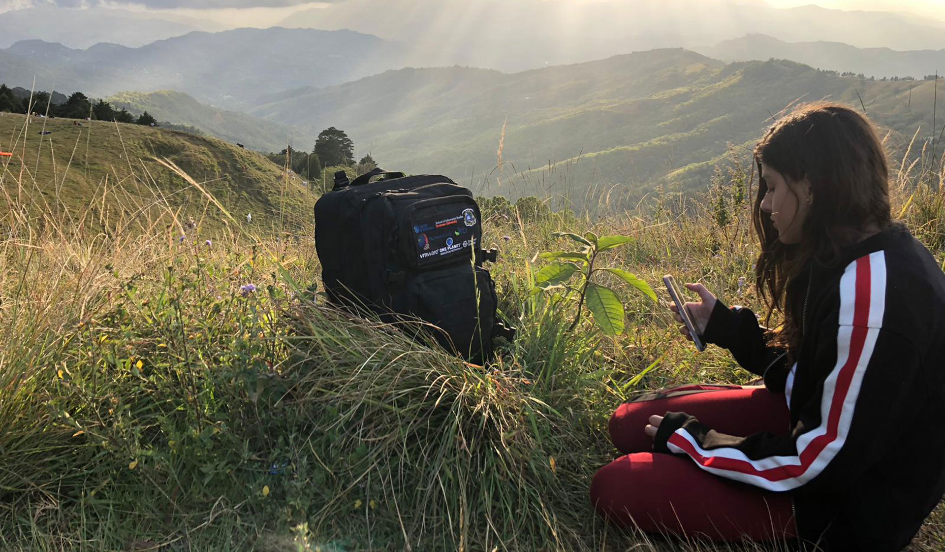 Imcon backpack in Costa Rica